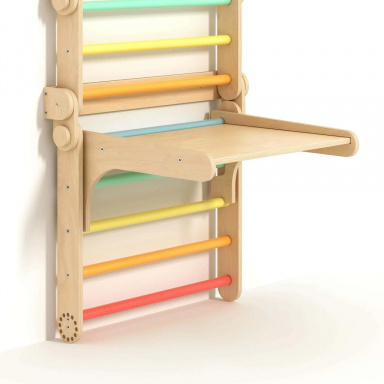 BusyKids Dřevěná odnímatelná deska pro žebřiny