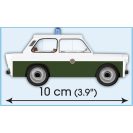 Cobi 24520 Youngtimer Trabant 601 Polizei DDR, 1 : 35, 75 k
