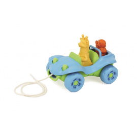 Green Toys Tahací auto modré