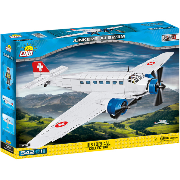 Cobi 5711 Německý stíhací letoun Junkers JU-52/3M