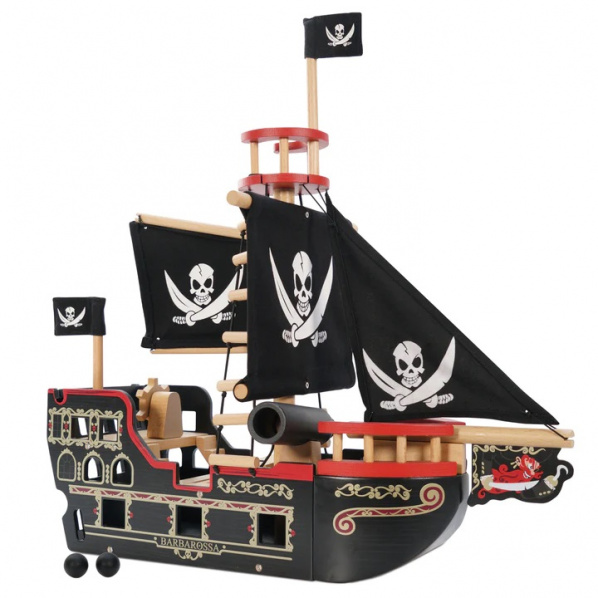 Le Toy Van Pirátská loď Barbarossa Le Toy Van Pirátská loď Barbarossa