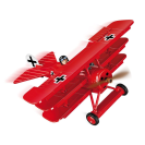 Cobi 2986 Německý stíhací letoun Fokker Dr.I Red Baron