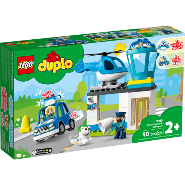 LEGO DUPLO 10959 Policejní stanice a vrtulník