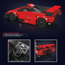 Mould King 27106 Model auta Gordon Muray T.50s