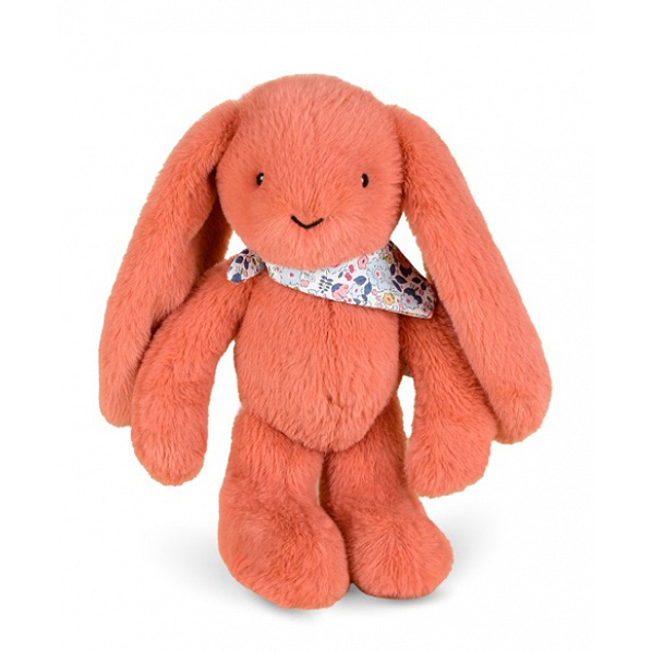 Doudou Plyšový králíček s šátkem terakotový 35 cm Doudou Plyšový králíček s šátkem terakotový 35 cm