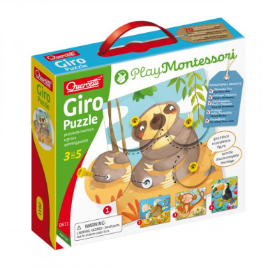Quercetti 00611 Play Montessori - Giro Puzzle 