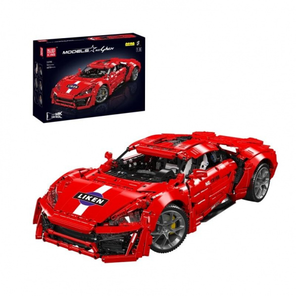 Mould King 13190 Sportovní automobil W Motors Lykan R/C