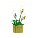 Mould King 24117 Mini květiny v květináči – Kala, Bonsaj, Květ radosti