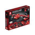 Reobrix 11007 F1 závodní vůz červený 1:8