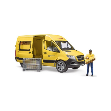 Bruder 2671 Mercedes-Benz Sprinter DHL s řidičem a přísl.