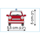 Cobi 24555 Youngtimer Trabant 601 Universal Feuerwehr, 1:35, 77 k