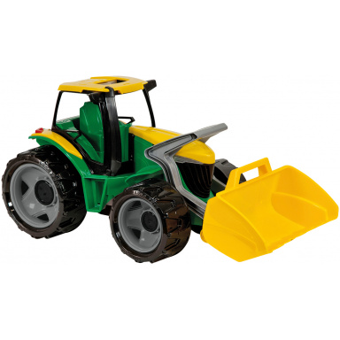 Lena Traktor se lžíci, zeleno žlutý, 69 cm