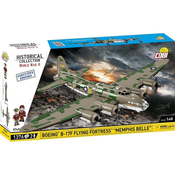 COBI 5749 Americký bombardér B-17F Flying Fortress „Memphis Belle“, Executive edition.