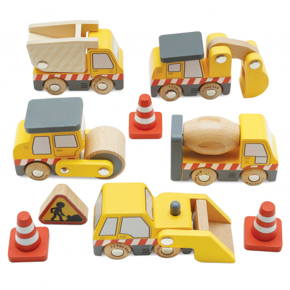 Le Toy Van Set stavebních strojů Le Toy Van Set stavebních strojů