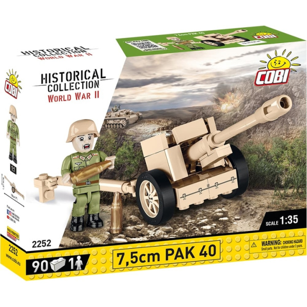 Cobi 2252 Německé protitankové dělo 7,5 cm Pak 40