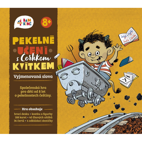 4bambini Pekelné učení s Čertíkem Kvítkem: Vyjmenovaná slova