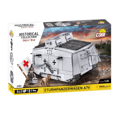 Cobi 2989 Německý tank Sturmpanzerwagen A7V