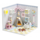 2Kids Toys miniatura domečku Domov kočičky Mňau