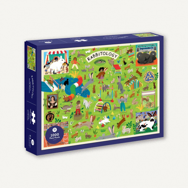 Chronicle Books Puzzle Králíkologie 1000 dílků Chronicle Books Puzzle Králíkologie 1000 dílků