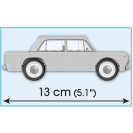 Cobi 24521 Youngtimer Fiat 124 Berlina 1200, 1 : 35, 93 k