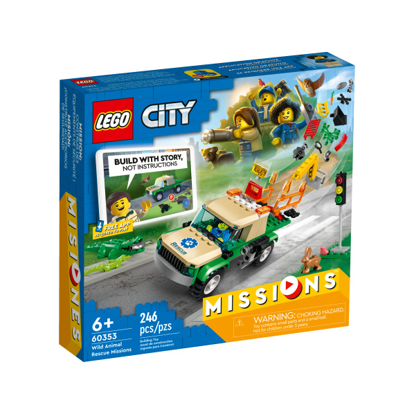 LEGO City 60353 Záchranné mise v divočině