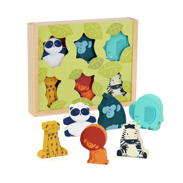 Vilac Dřevěné postavičky Džungle