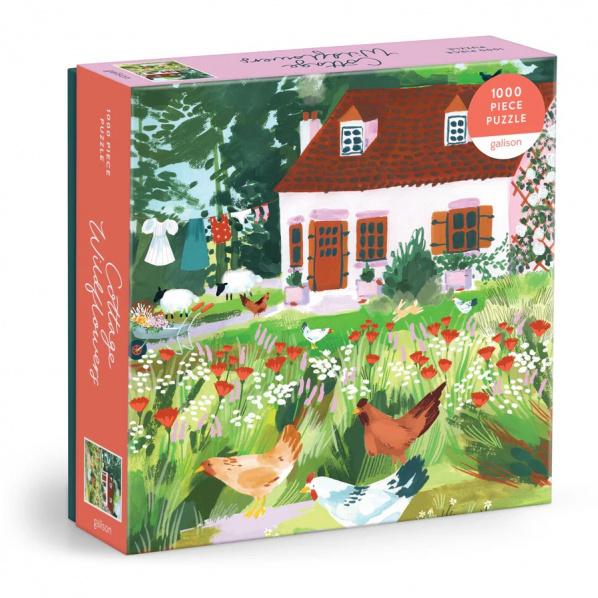 Galison Puzzle Venkovská idyla 1000 dílků Galison Puzzle Venkovská idyla 1000 dílků