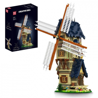 Mould King 10060 Středověký větrný mlýn