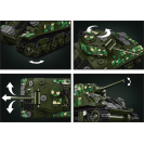 Mould King 20024 Americký střední tank  M4 Sherman R/C