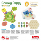 Quercetti 84162 PlayBio – Chunky Peggy