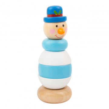 Vánoční nasazovací figurka 1 ks sněhulák