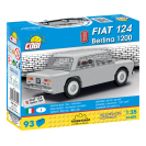 Cobi 24521 Youngtimer Fiat 124 Berlina 1200, 1 : 35, 93 k