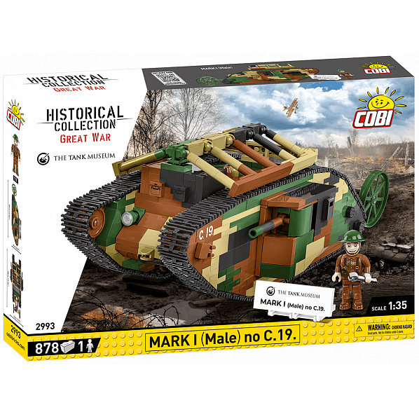 Cobi 2993_PO Great War Mark I no C.19. Cobi 2993_PO Great War Mark I no C.19.