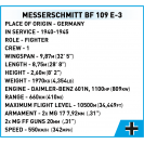 Cobi 5727_PO Messerschmitt Bf-109 E-3