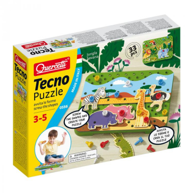 Quercetti 00556 Tecno Puzzle