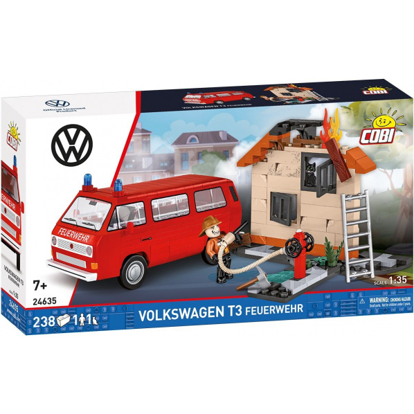 COBI 24635 Volkswagen T3 Hasiči COBI 24635 Volkswagen T3 Hasiči