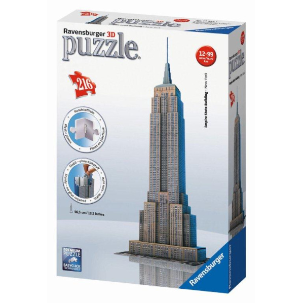 Ravensburger Empire State Building, 3D, 216 dílků