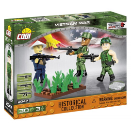 Cobi 2047 3 figurky s doplňky Vietnamská válka