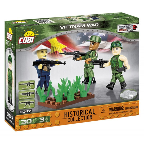 Cobi 2047 3 figurky s doplňky Vietnamská válka