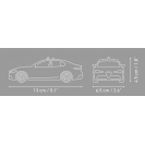 COBI 24657 Alfa Romeo Giulia Quadrifoglio Guarda di Finanza