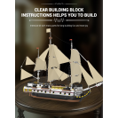 Reobrix 66048 Plachetnice HMS Endeavour