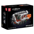 Mould King 10200 Řadový 6válcový motor Scania s převodovkou