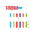 SmartMax – Krátké a dlouhé tyče - 12 ks