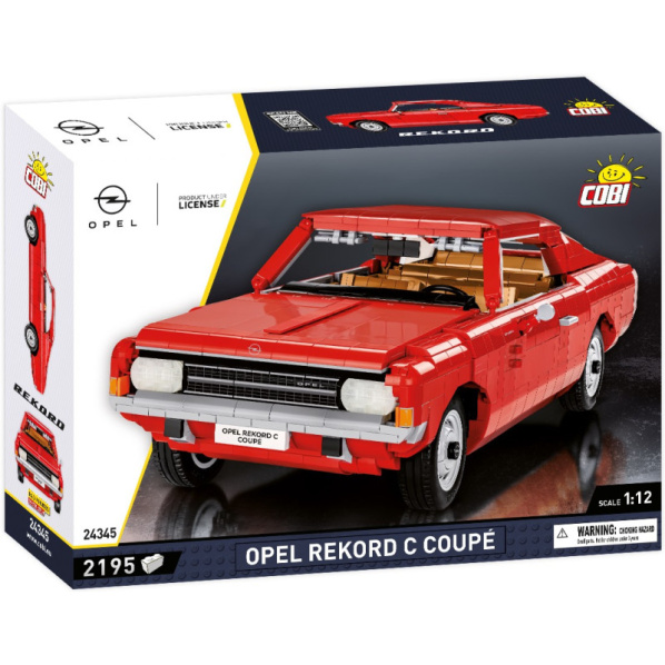 Cobi 24345 Automobil Opel Record C Coupe 1900S, Youngtimer 1:12