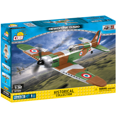 Cobi 5720 Francouzský stíhací letoun Dewoitine D.520