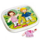 Quercetti 04425 Dressy Baby magnetic dress-up puzzle