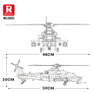 Reobrix 33033 Bojový vrtulník WZ-10