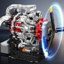 Mould King 10211 Hvězdicový letecký motor