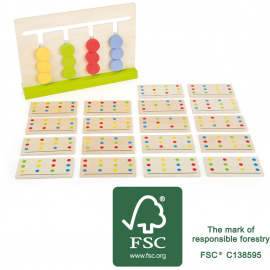 small foot Dřevěný edukativní logický labyrint