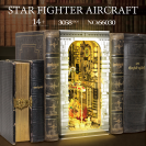 Reobrix 66030 Knižní zarážka: Star Fighter